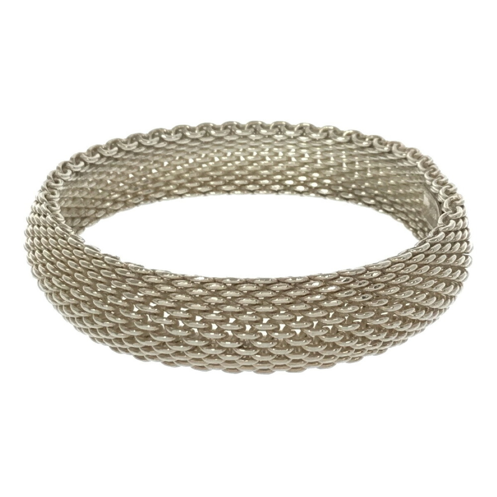 Tiffany Somerset Mesh Bracelet Silver